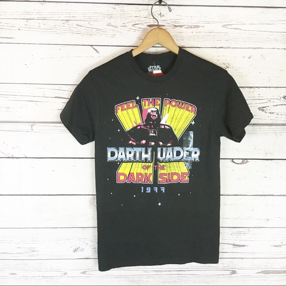 Star Wars Feel The Power Darth Vader Shirt Small - Picture 1 of 5